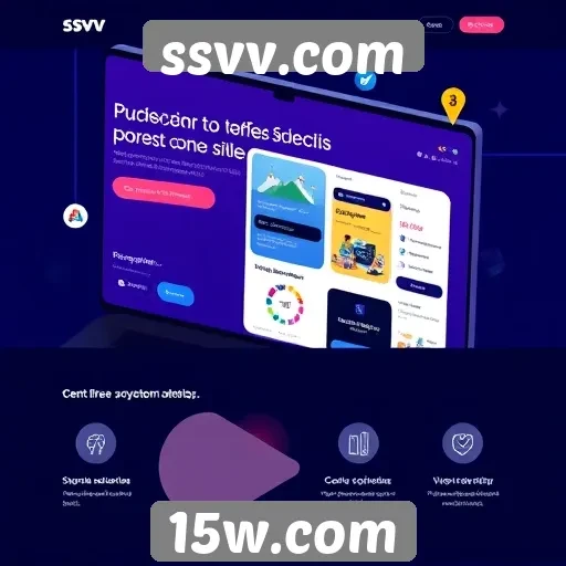 Facilidade de navegação e design do ssvv.com